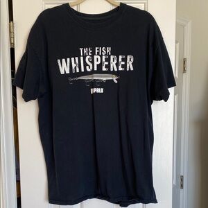 The Fish Whisperer Black T-Shirt